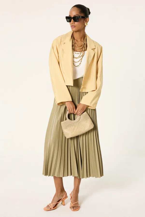 JUPE PLISSÉE