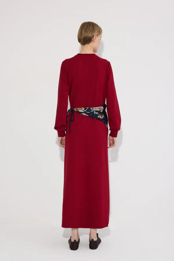 PARÇALI ÖRME ELBİSE