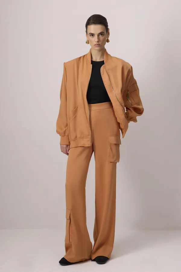 BOL PAÇA SATEN PANTOLON