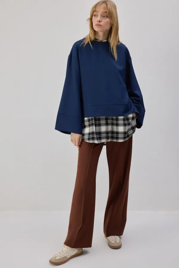 OVERSIZE BASIC BLOUSE