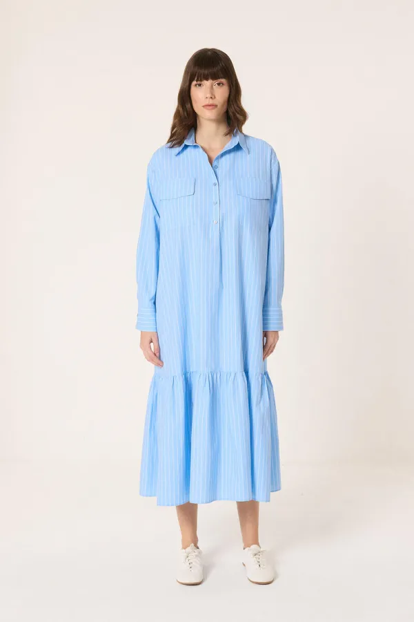 POPLİN GÖMLEK ELBİSE