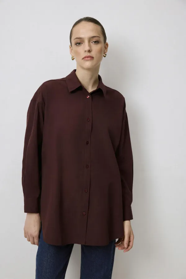 OVERSIZE FIT POPLIN SHIRT OVERSIZE FIT POPLIN SHIRT