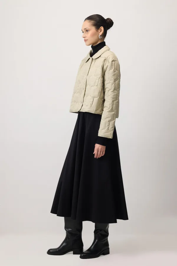 BİYE DETAYLI KAPİTONE CEKET