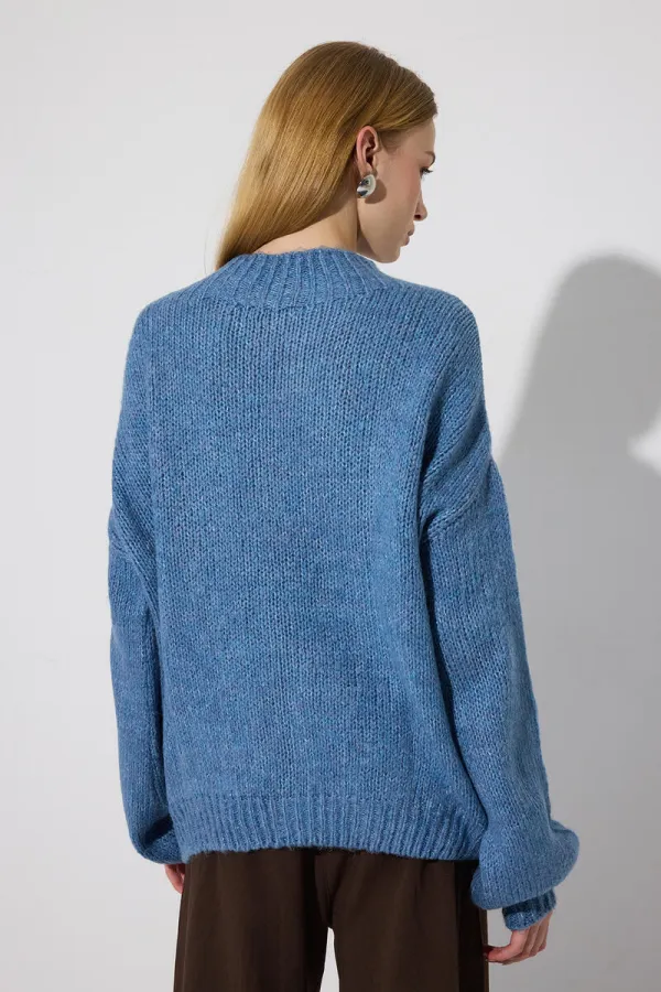 BALON KOL TRİKO KAZAK