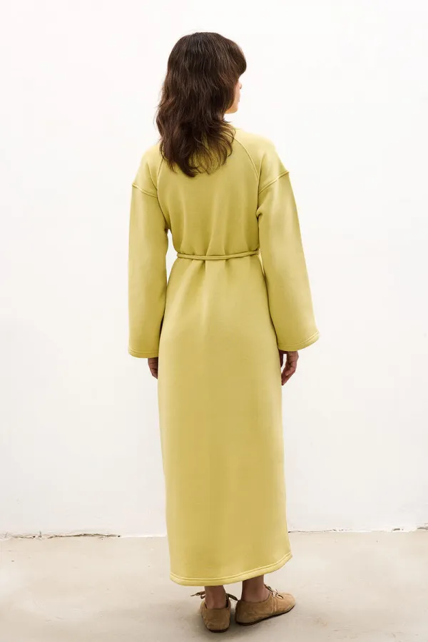 REGLAN KOL ÖRME ELBİSE