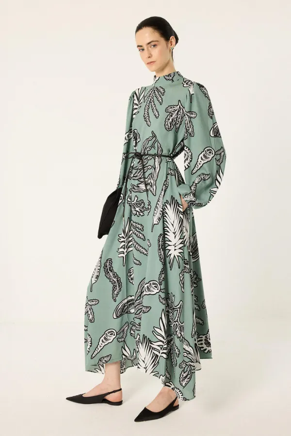 FLOWY VISCOSE DRESS FLOWY VISCOSE DRESS