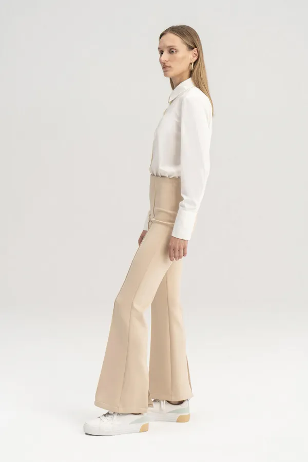 SNAP-BUTTON SHIRT BODYSUIT