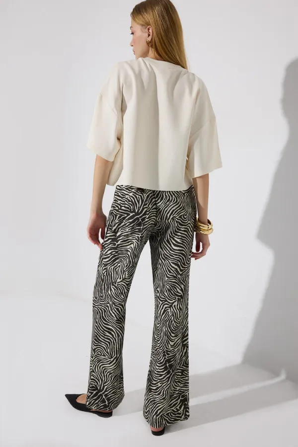 ZEBRA DESEN PANTOLON