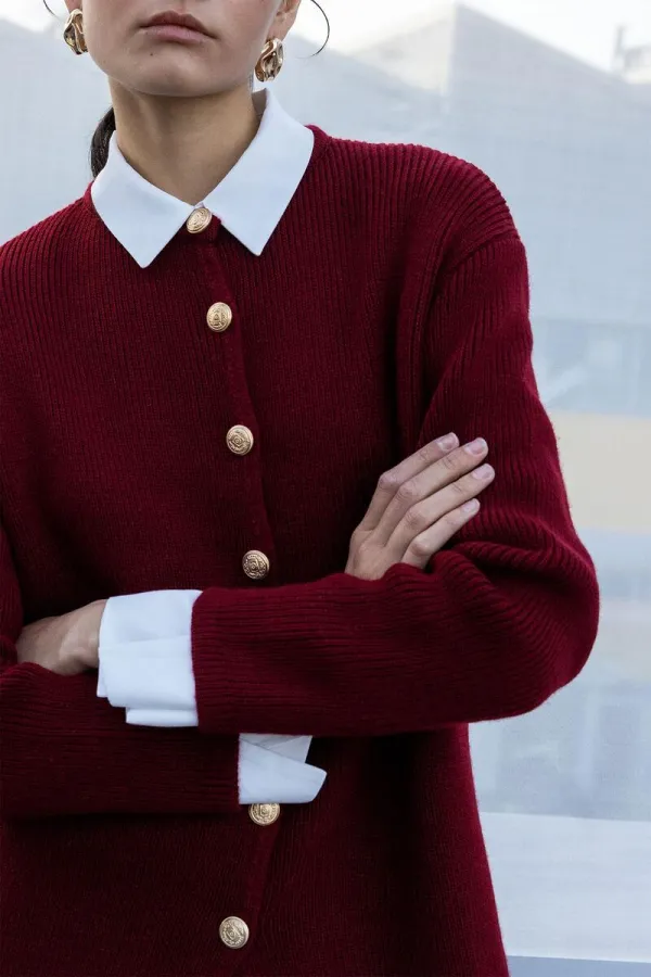 GOLD DÜĞMELİ UZUN HIRKA