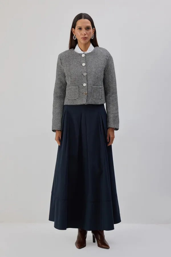 KAZAYAĞI DESEN YÜNLÜ KAŞE KABAN