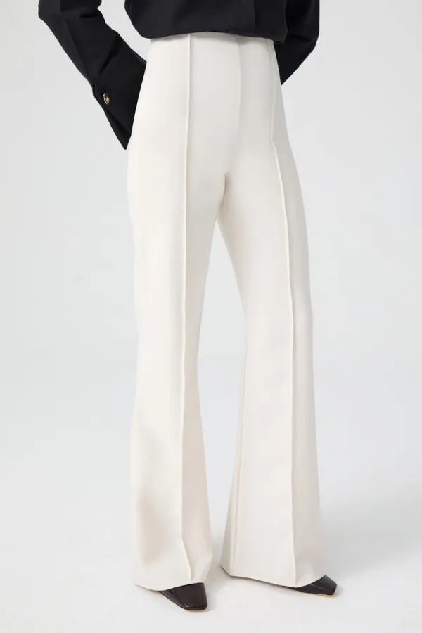 RIBBED CREPE PANTS RIBBED CREPE PANTS