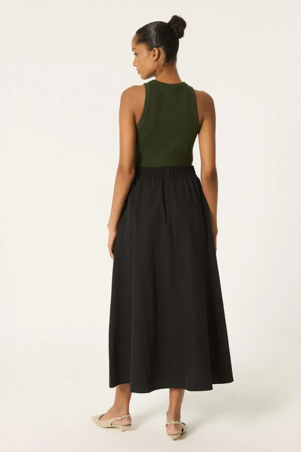 ELASTIC WAIST SKIRT ELASTIC WAIST SKIRT