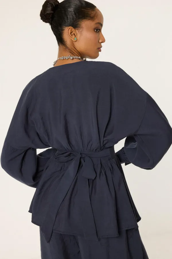 PEPLUM TUNİK ŞALVAR PANTOLON 2'Lİ TAKIM