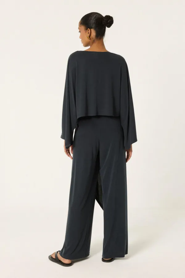 ÖRME ŞALVAR PANTOLON TAKIM