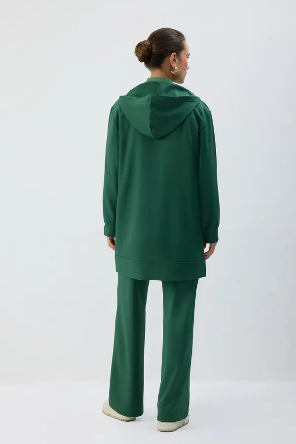 ZIPPED HOODED JACKET ZIPPED HOODED JACKET