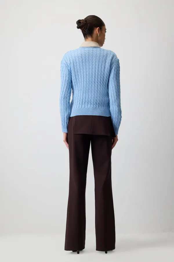 SAÇ ÖRGÜ TRİKO KAZAK