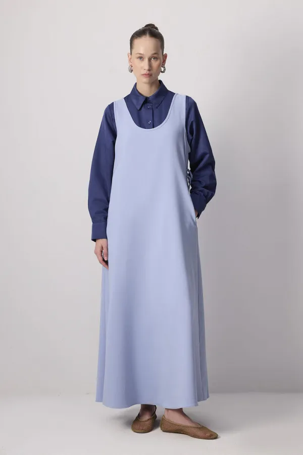 GILET EN CRÊPE SURDIMENSIONNÉ