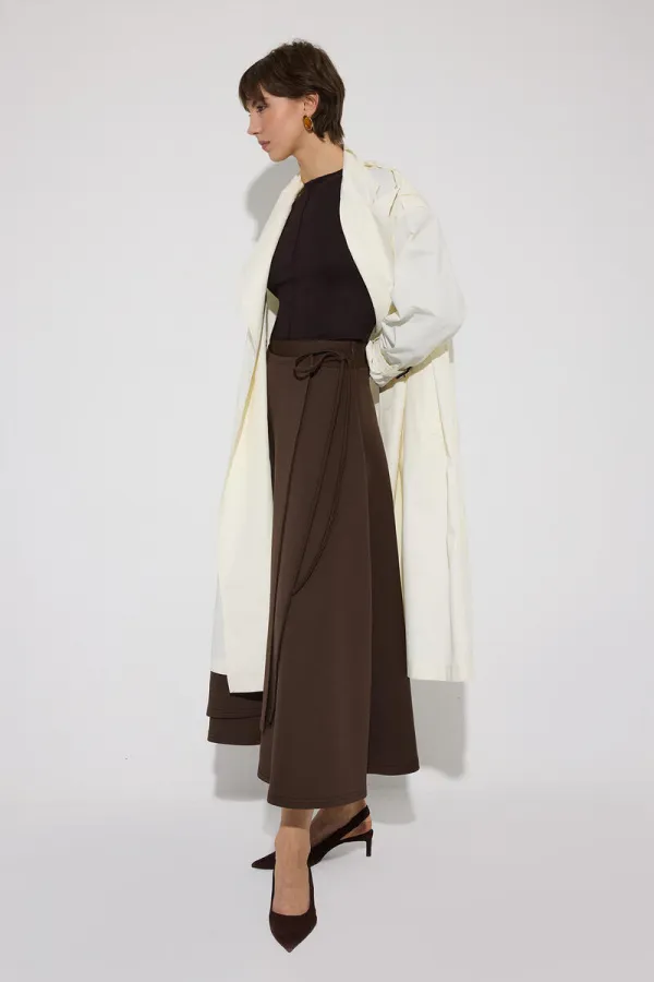 TIE-UP SCUBA SKIRT TIE-UP SCUBA SKIRT