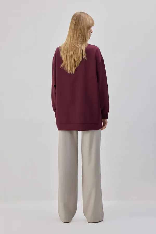 Tunique basique surdimensionnée