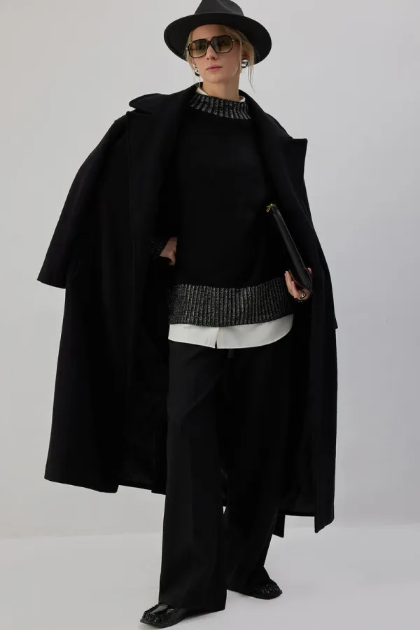 ZIT RENKLİ ÖRGÜ TUNİK