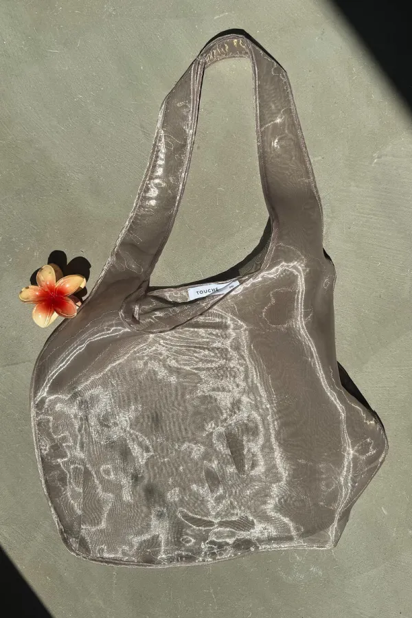 THICK STRAP ORGANZA BAG