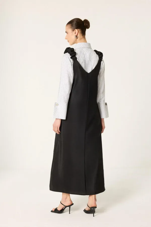 SHOULDER-GATHERED CUP VEST