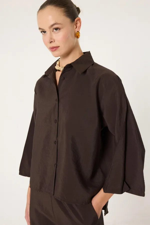 ENSEMBLE CHEMISE ET PANTALON KUPRA