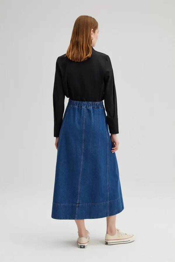 SNAP-BUTTON SHIRT BODYSUIT