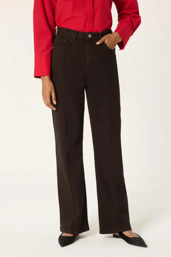 PANTALONS EN JEAN CÔTELÉS