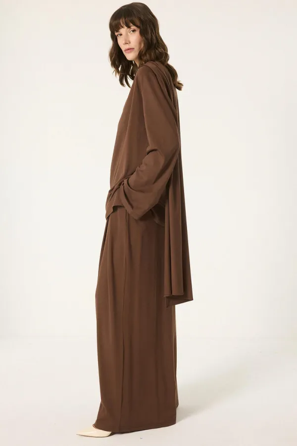 Ensemble 2 pièces à col châle