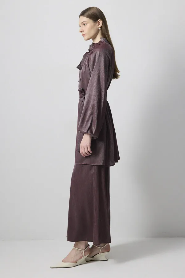 GLITTER TUNIC AND TROUSER SET