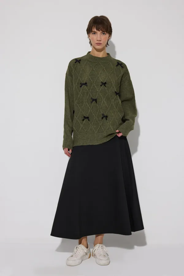 KURDELELİ TRİKO KAZAK