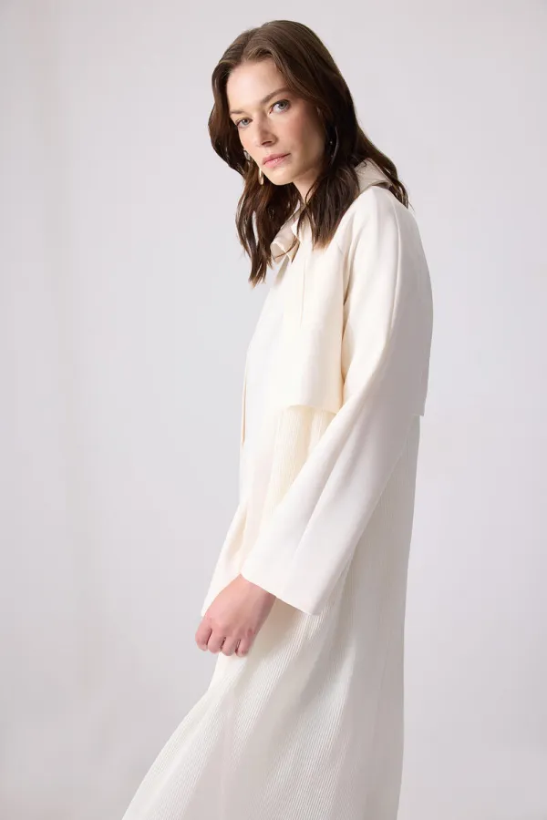 PİLİSELİ KREP CEKET