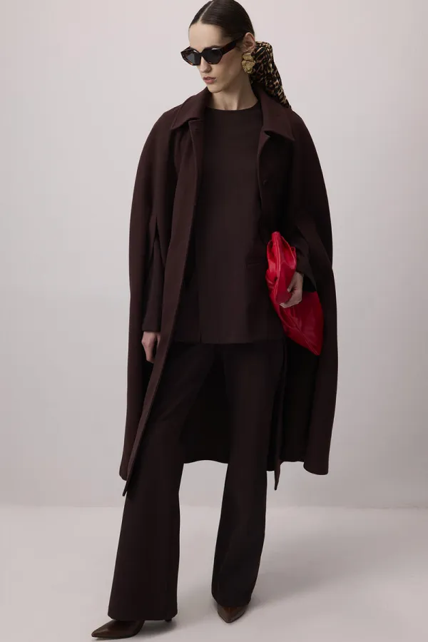 CREPE TUNIC WITH POCKETS CREPE TUNIC WITH POCKETS