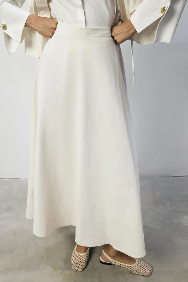 100% COTTON VEST AND SKIRT SET