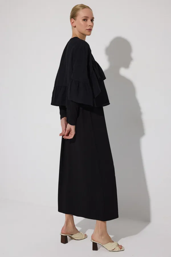 YARASA KOL MÜSLİN GÖMLEK