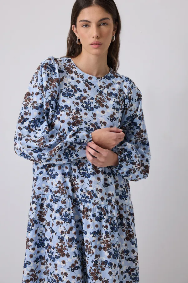 ROBE À MOTIFS FLORAUX