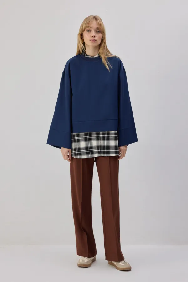 OVERSIZE BASIC BLOUSE