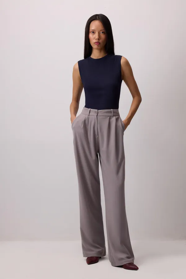 PANTALON PALAZZO PLISSÉ