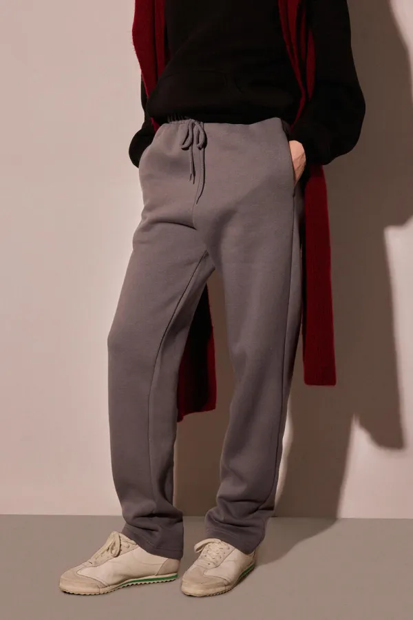 KNITTED PANTS WITH ELASTIC WAISTBAND