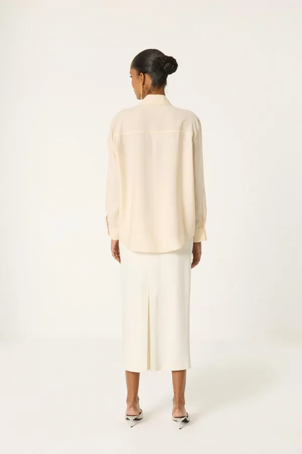 SHIRT WITH ROSE MOTIF