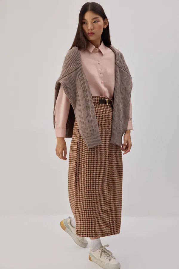 BELİ LASTİKLİ TÜVİT ETEK