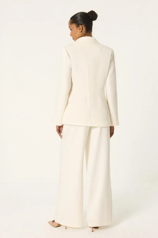 TIE-UP JACKET AND TROUSER SET TIE-UP JACKET AND TROUSER SET