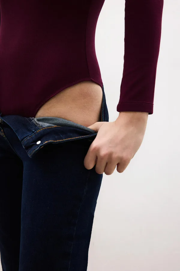 BODY À BOUTONS-PRESSION