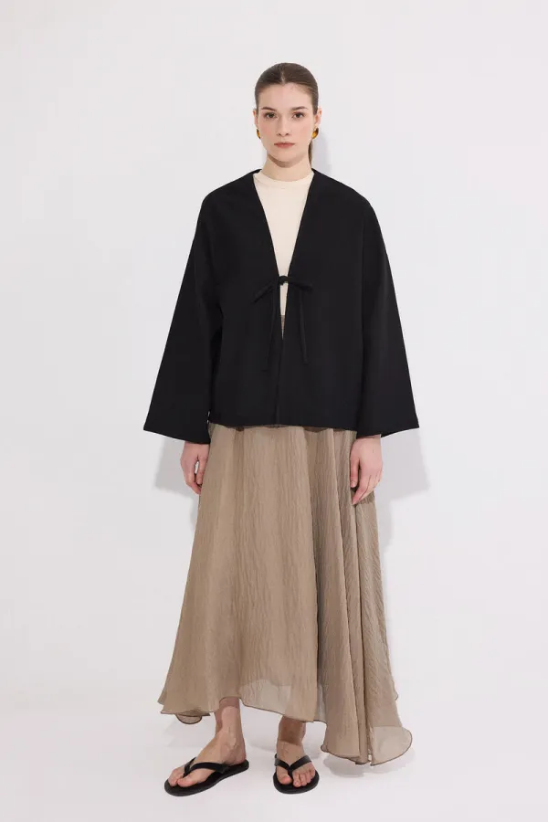 ÖNDEN BAĞLAMALI KİMONO