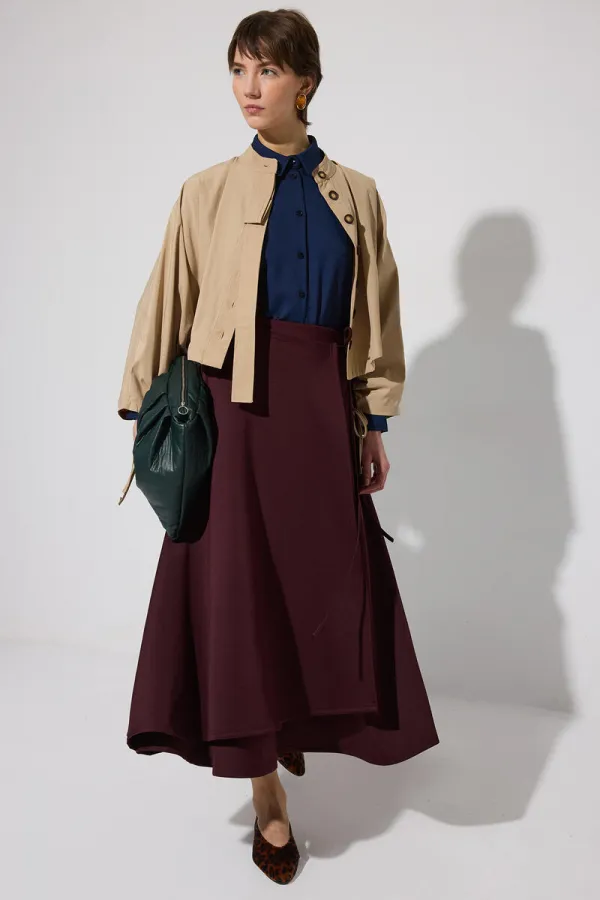 TIE-UP SCUBA SKIRT TIE-UP SCUBA SKIRT