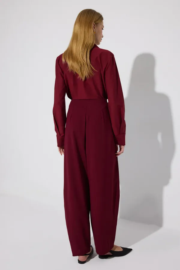 ÇELİK ÖRME PİLELİ PANTOLON