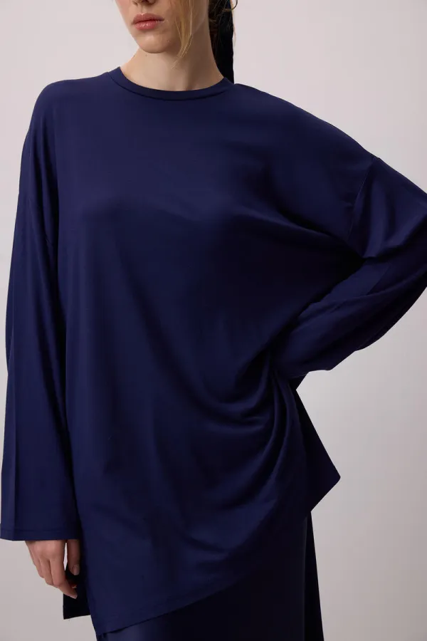T-Sleeve Viscose Tunic