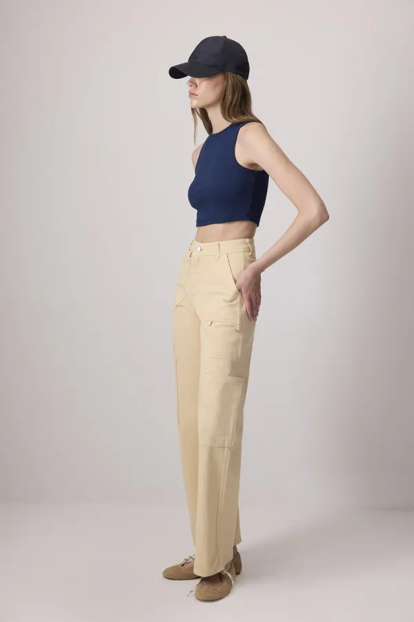 %100 PAMUK FİTİLLİ BASIC ÖRME ATLET