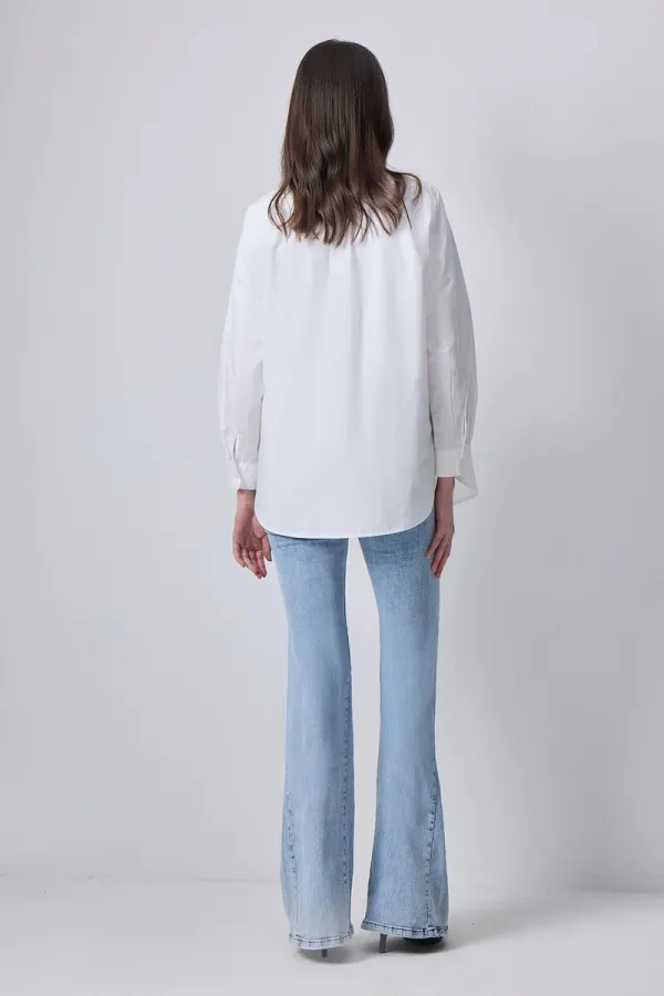 ULTRA LİKRALI İSPANYOL PAÇA DENİM PANTOLON